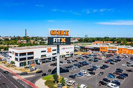 Drohnenfotograf-Retail-Immobilien